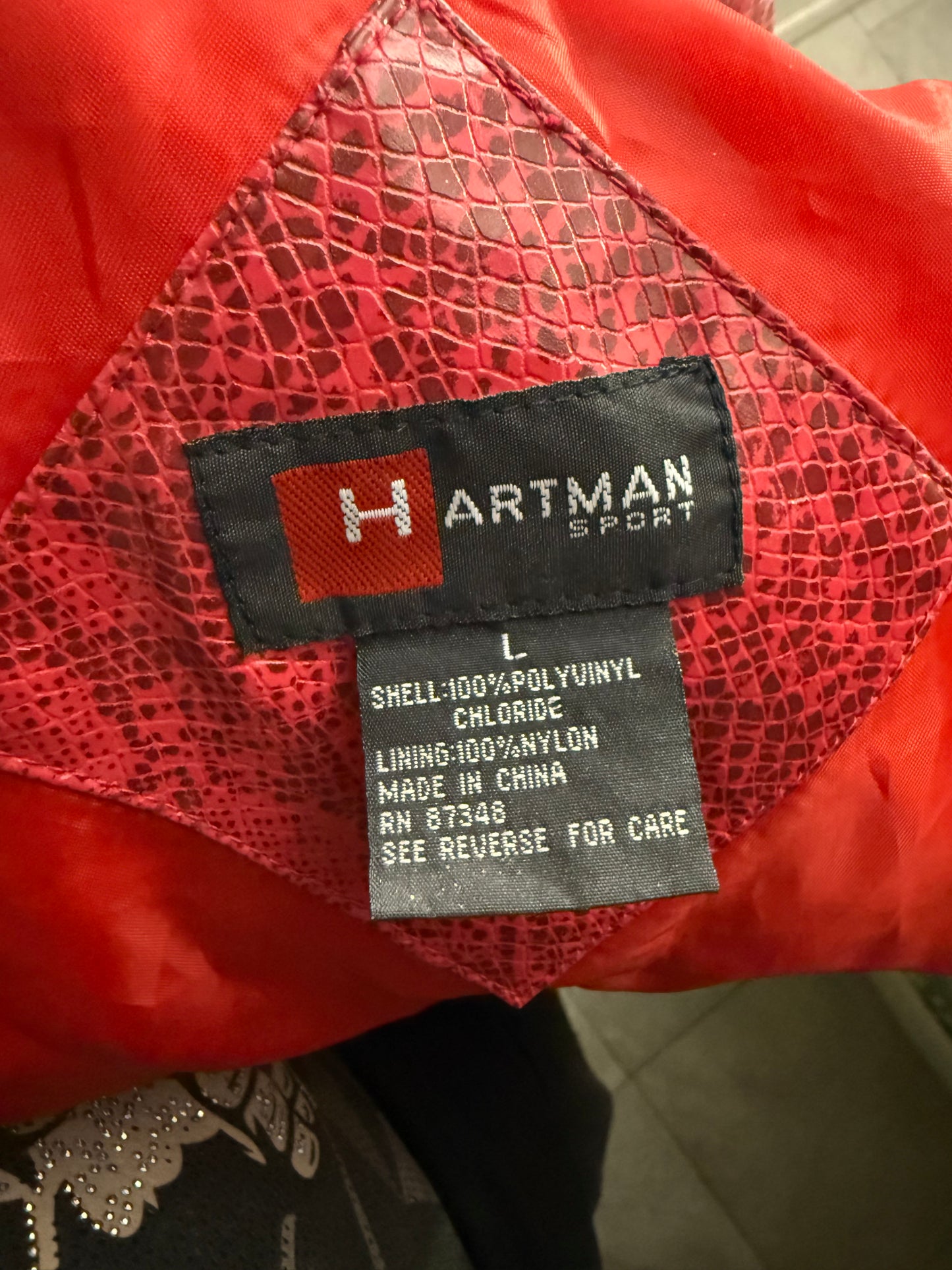 Hartman Sport Snakeskin Jacket