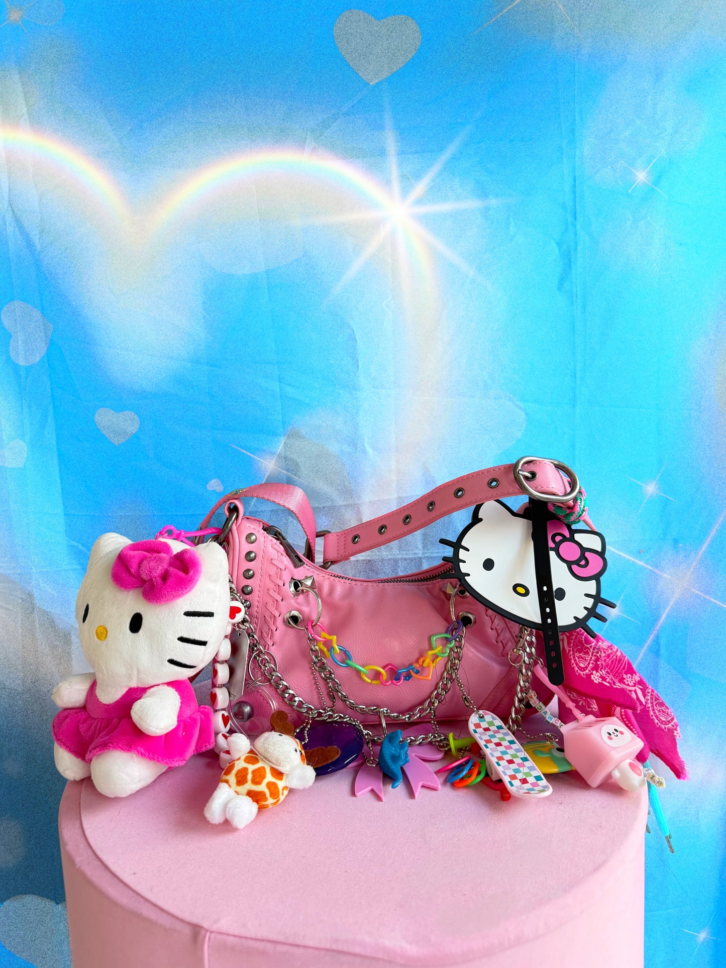 Studded Lost Charm Bag