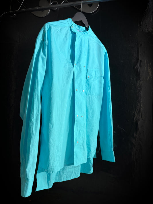 Mugler x H&M Double-breasted Poplin Shirt