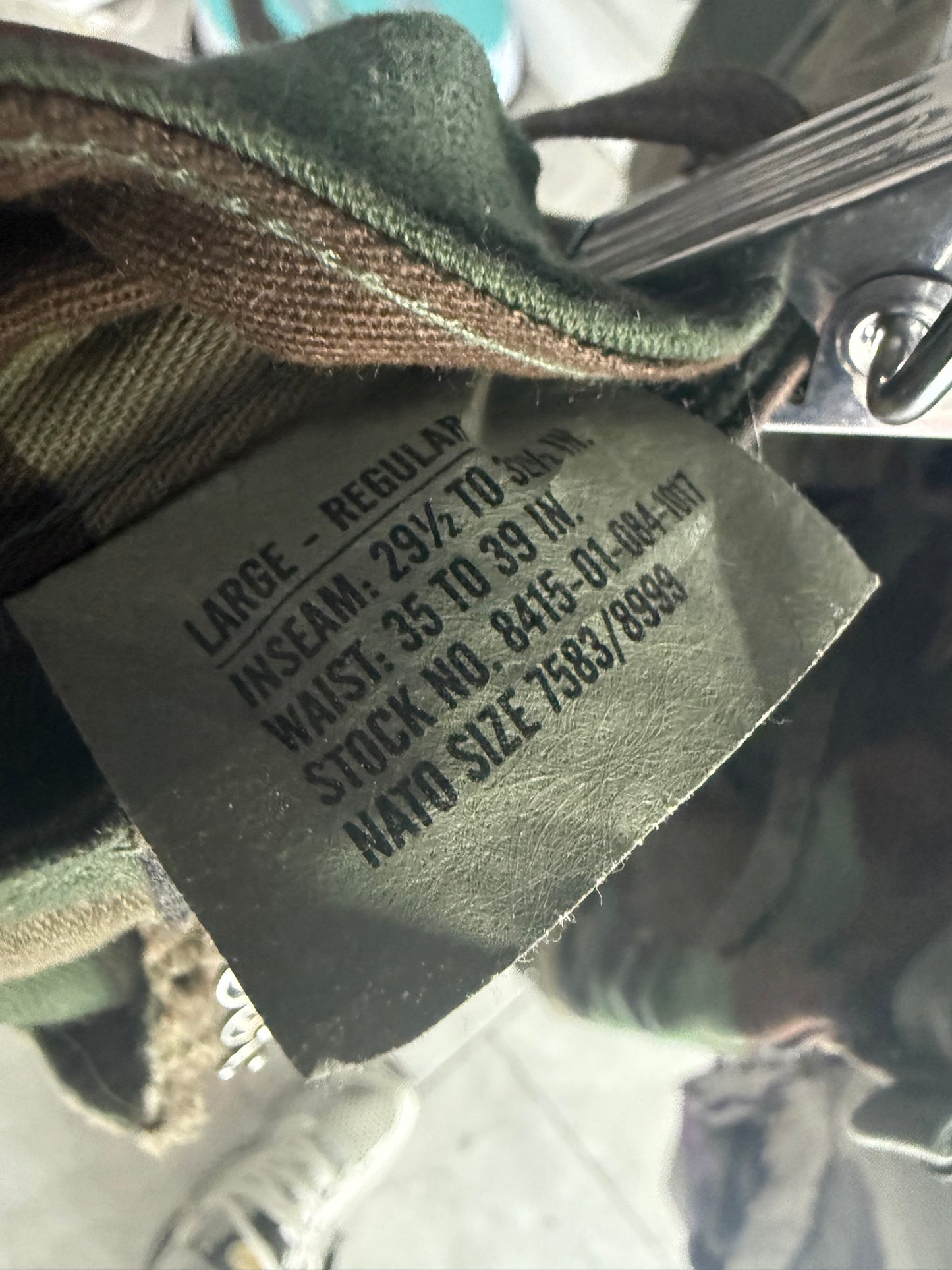 Camo Cargo Shorts 34-39