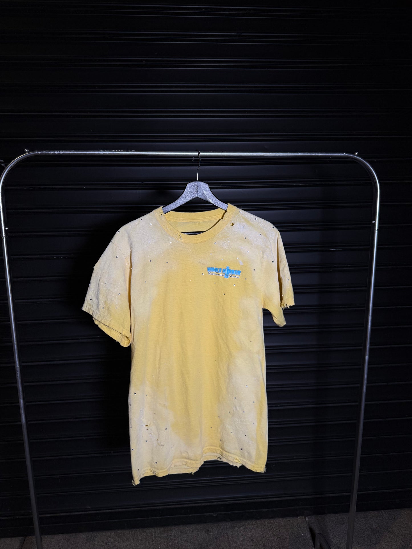 Whale Harbor Vintage Tee with Diamonds