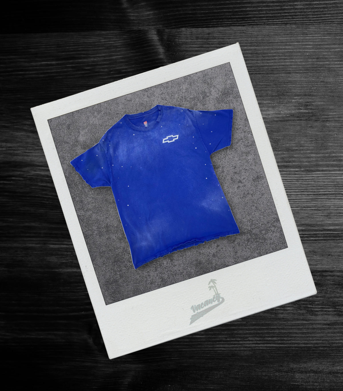 Blue Vintage Chevy Diamond Tee