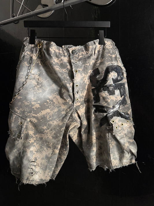 sexCargo Digi Camo shorts
