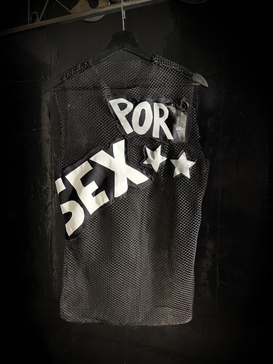 Grafitti Desires Mesh Tank