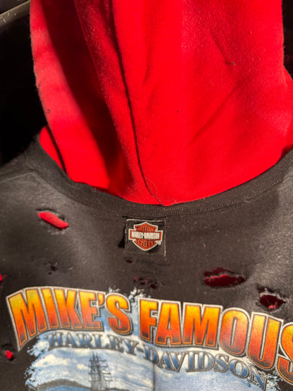 The Harley-Davidson Distressed Fire Hoodie 🔥