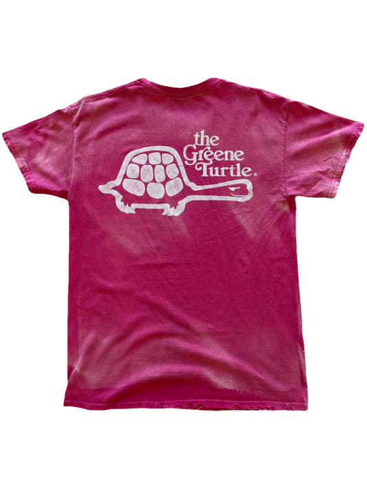 Pink Green Turtle Tshirt