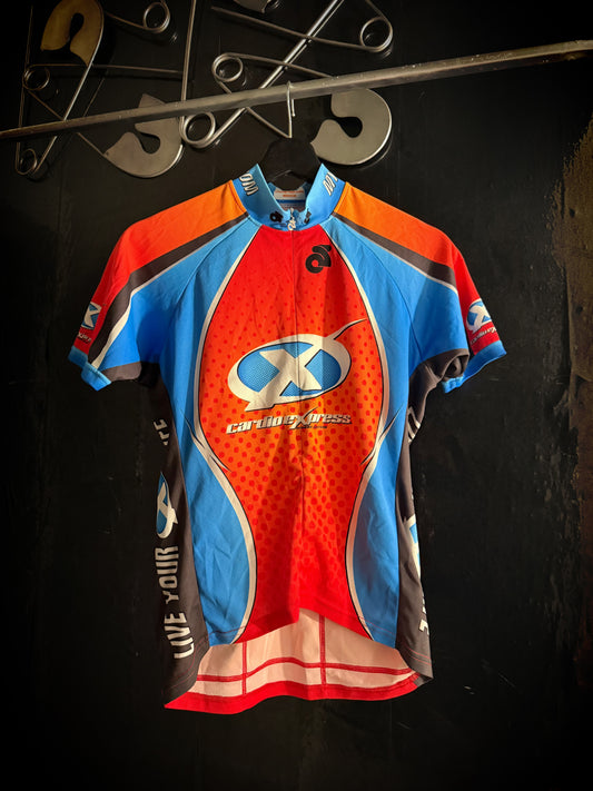 Orange/Blue Cycling Shirt