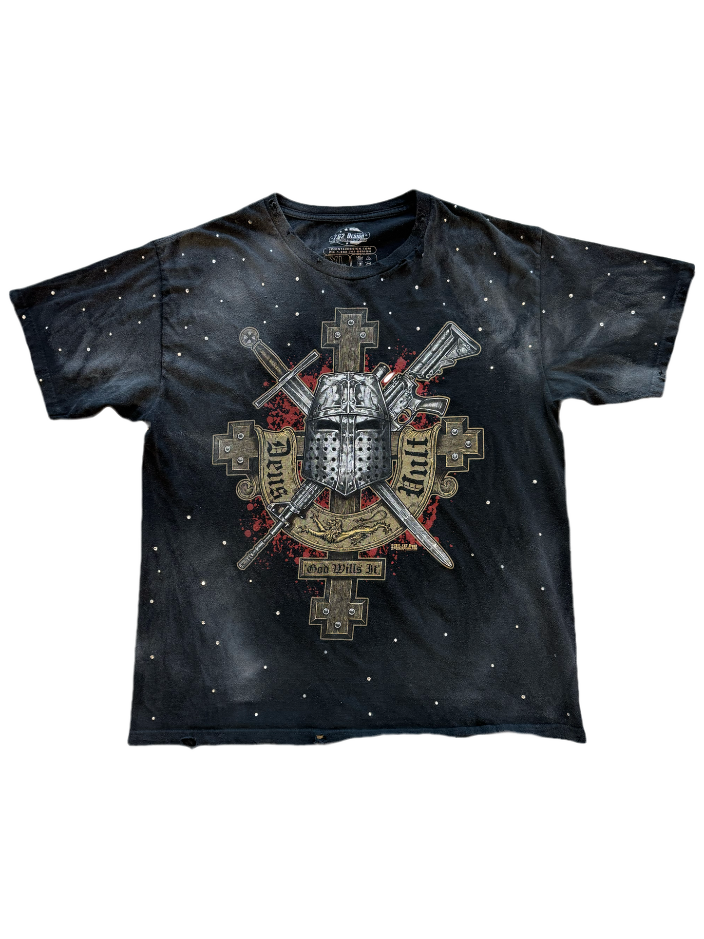 Insignia Tee with Diamonds