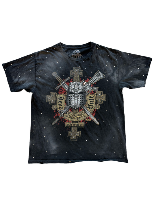 Insignia Tee with Diamonds