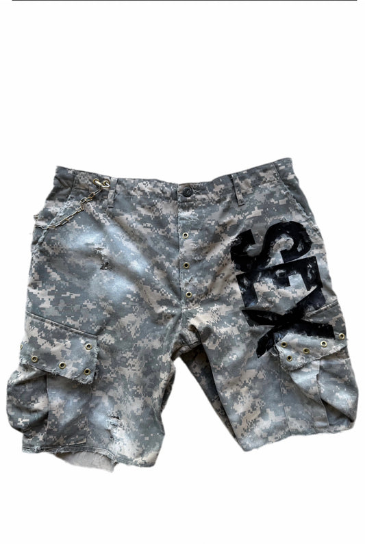 sexCargo Digi Camo shorts