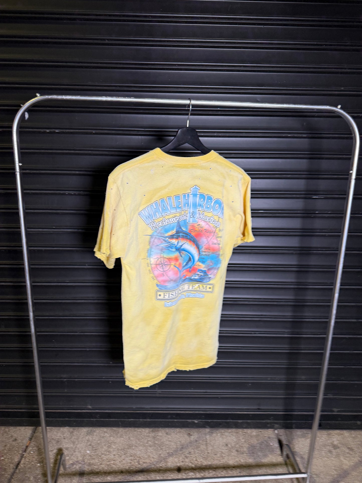 Whale Harbor Vintage Tee with Diamonds