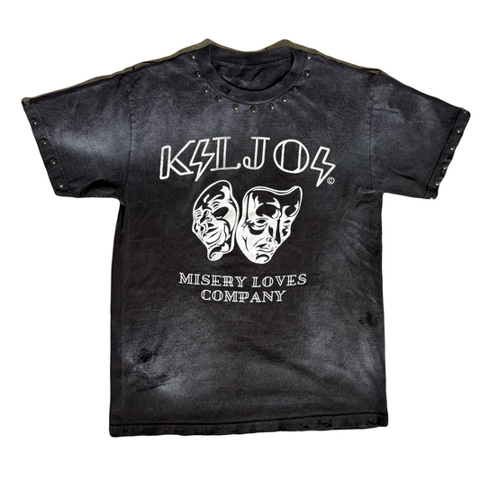 KilJoy Black Studded Tee