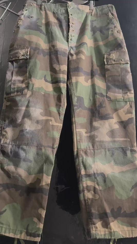 Camo Hardware Pants